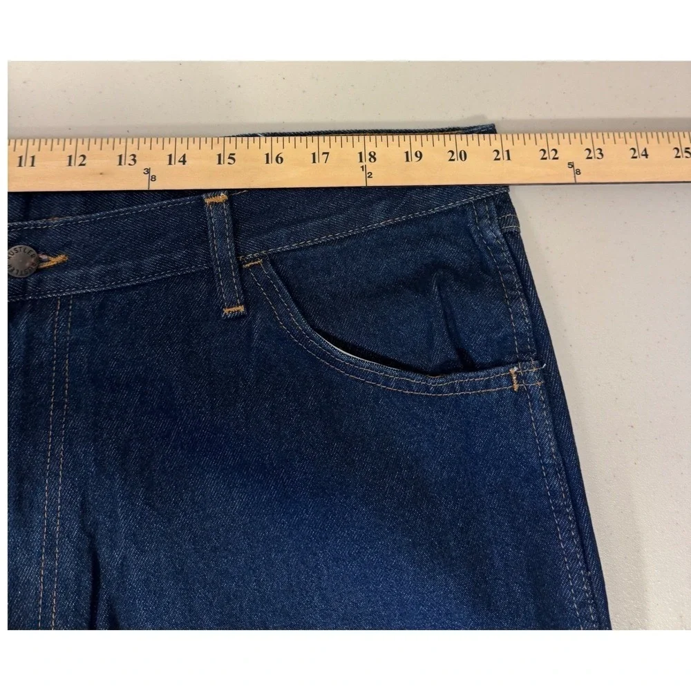 Rustler Wrangler Jeans‎ Men 42x32 Regular Fit Straight Leg Cotton Denim NEW